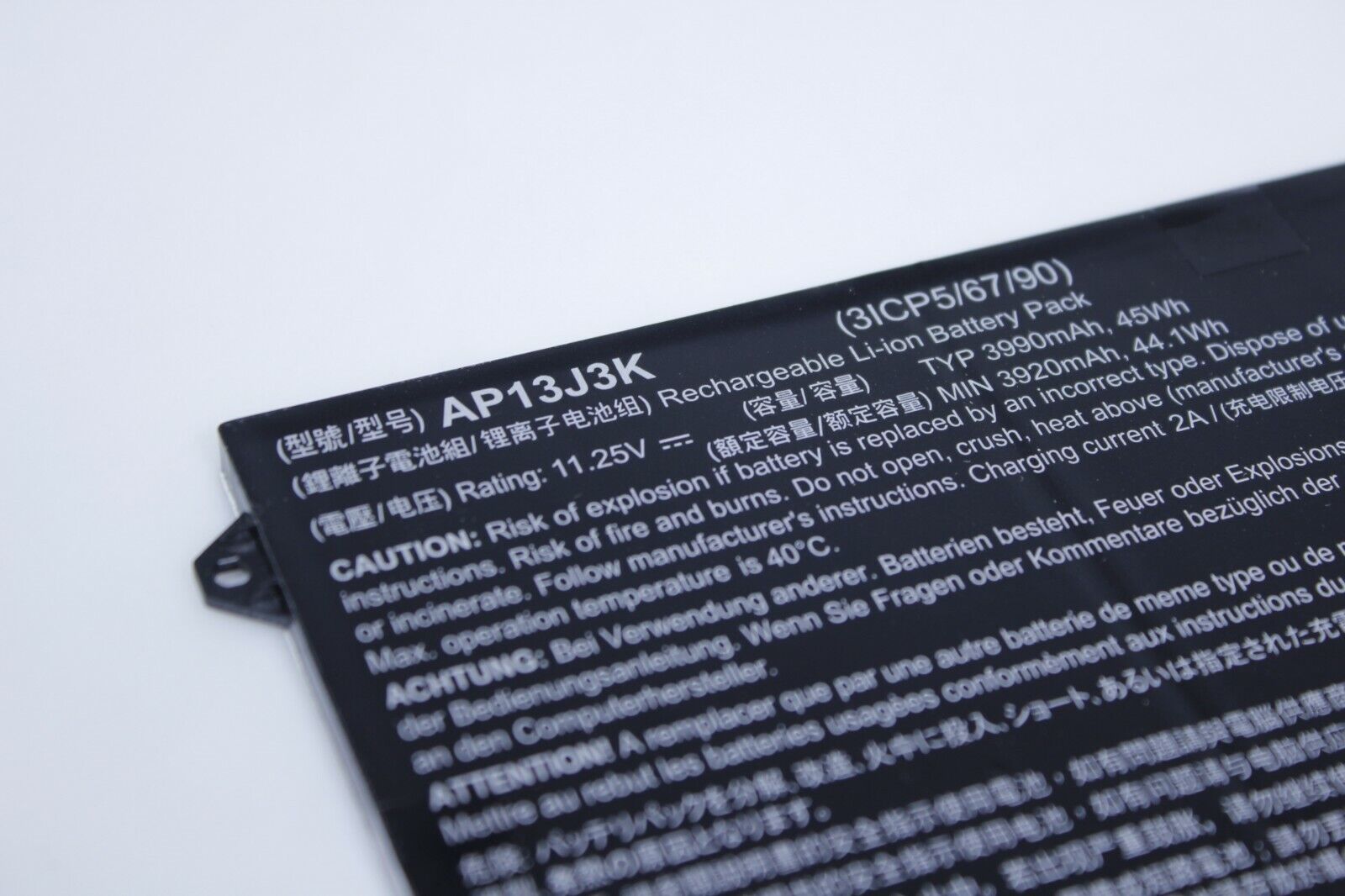 Pin dành cho ACER Chromebook 11.6" C720 C720P Series 3990mAh 45WH AP13J3K
