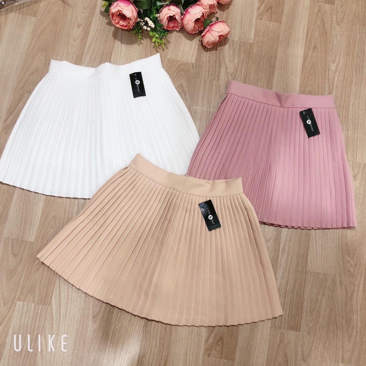 Quần váy nữ xếp ly đủ size