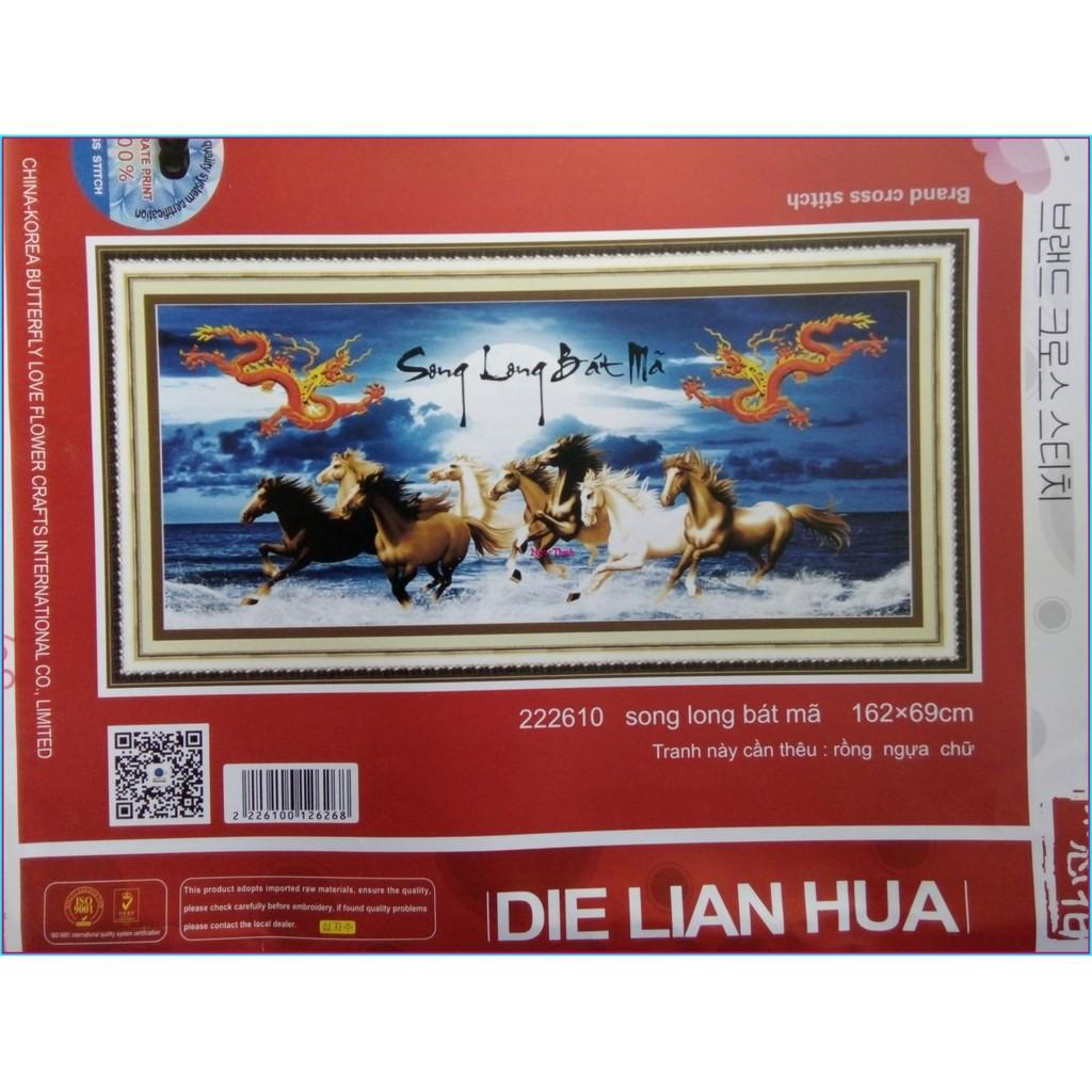 Tranh thêu chữ thập Mã đáo thành công DLH- 222610-Kho Tranh Đồng Nai