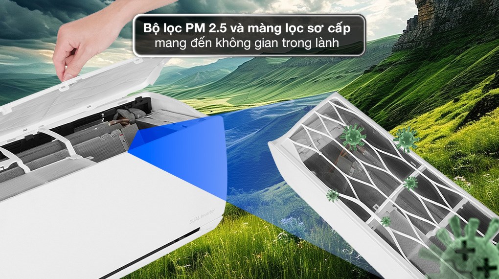 Máy lạnh LG Inverter 2 HP V18WIN1 - Hàng Chính Hãng