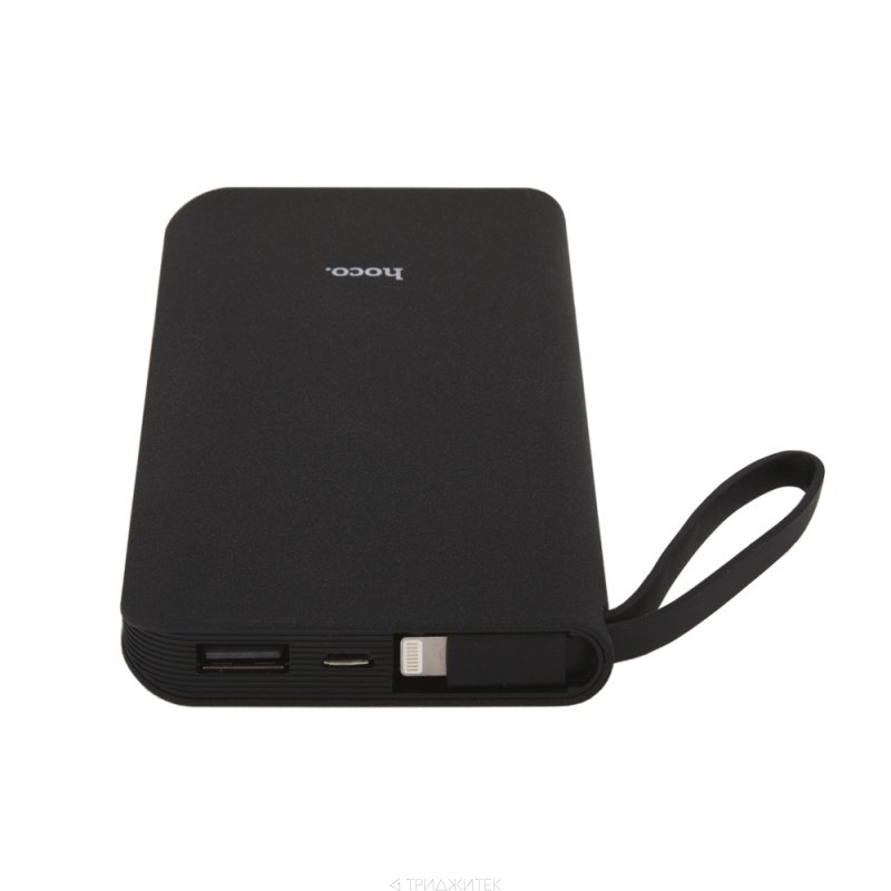 Pin sạc dự phòng Hoco 10000mAh vật liệu chống cháy ABS + PC bề mặt sang trọng ( Đen)  - Hàng chính hãng