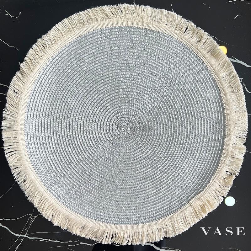 Tấm Lót Hình Tròn Lót Bàn Ăn - Lót Bình Hoa - Decor - Cách nhiệt - Chống thấm