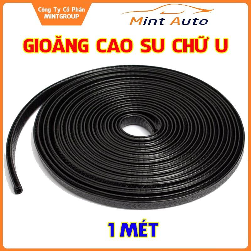 Gioăng cao su chữ U cách âm chống ồn cao cấp, cách âm nẹp viền cửa lõi thép chống va đập, cách âm, chống