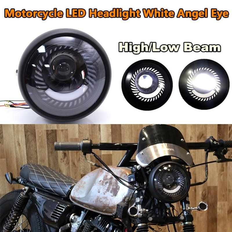 Đèn Pha Led B' Cho Xe Mô Tô Cg125 Cafe Racer