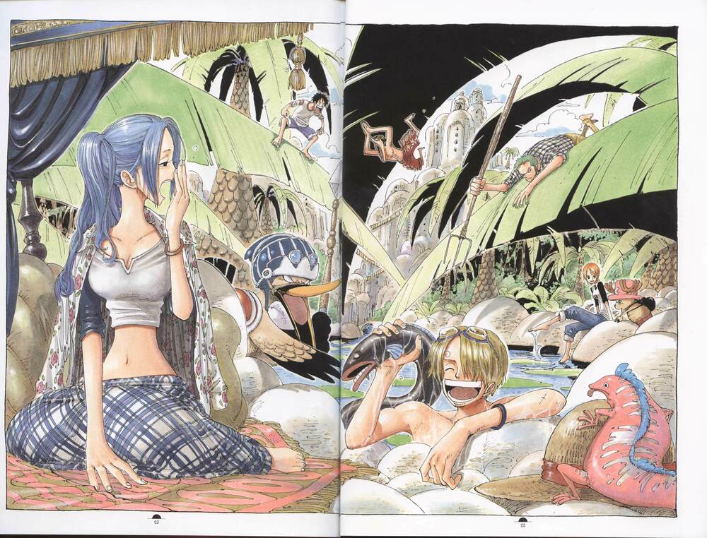 tổng hợp vua cướp biển ảnh màu chính gốc chapter 2 9