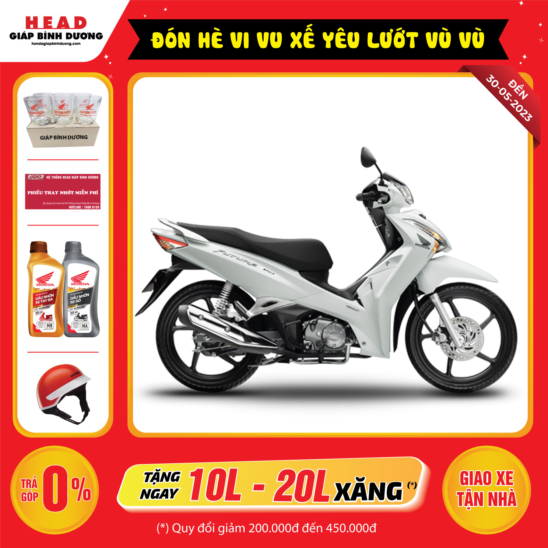 Xe máy Honda Future - Phiên bản Cao cấp