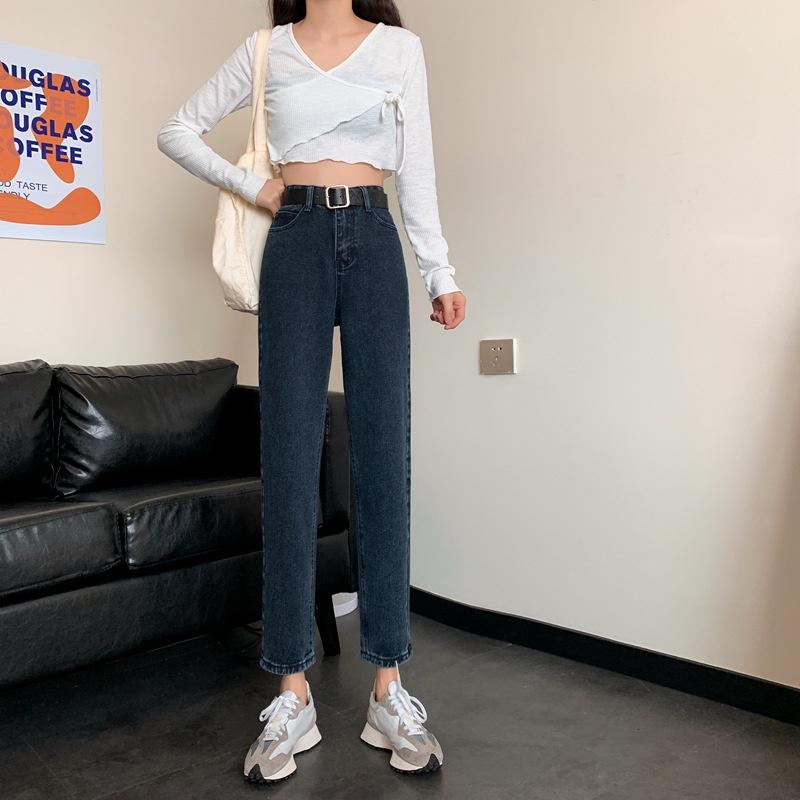 Quần ống rộng nữ bigsize KimFashion, quần baggy cạp lưng cao rách 2 gối form ulzzang hàn quốc BGD-D1