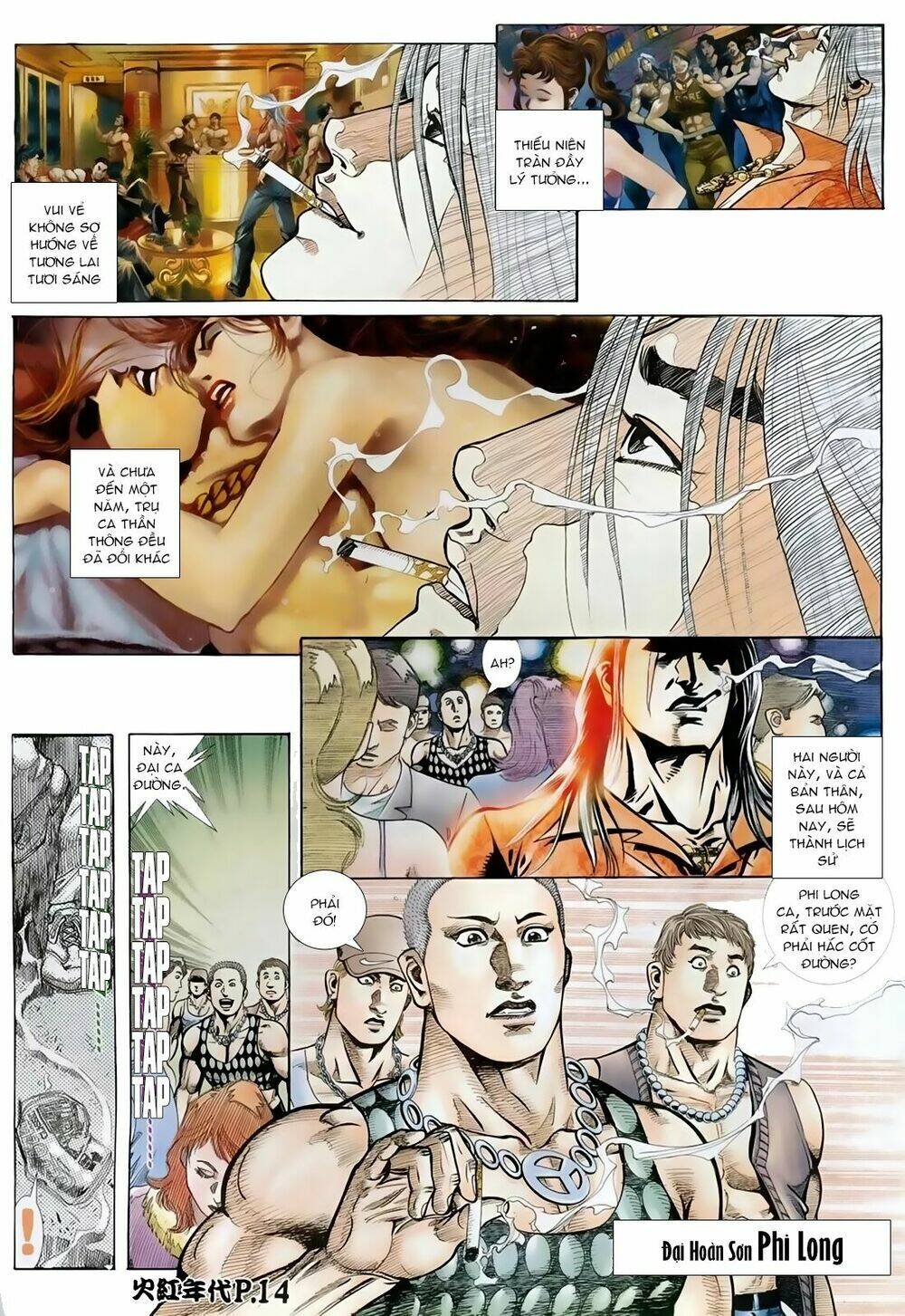 hỏa hồng niên đại hắc cốt đường chapter 78 10