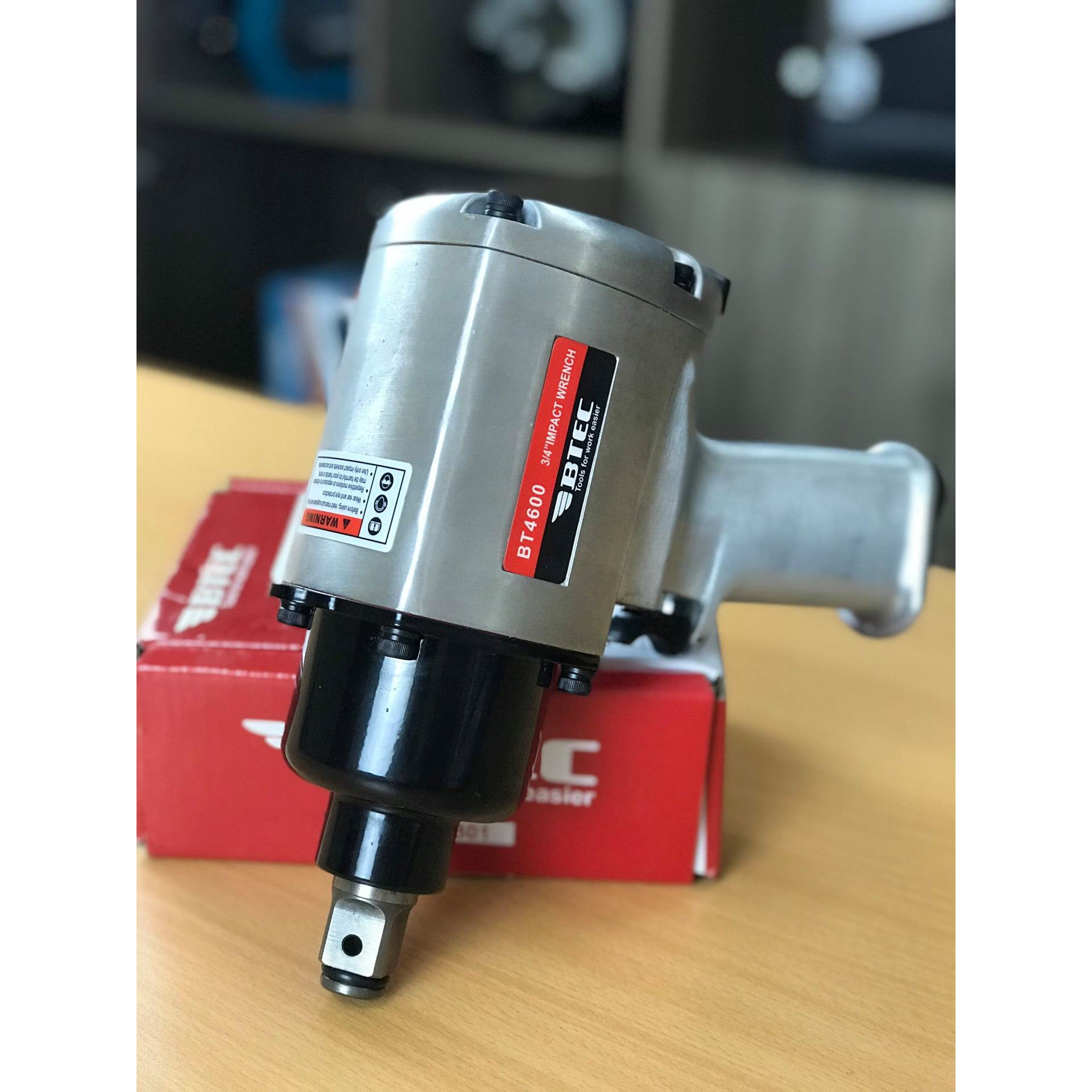 MÁY VẶN BU LÔNG DÙNG KHÍ NÉN 3/4" BTEC BT4600- HÀNG CHÍNH HÃNG