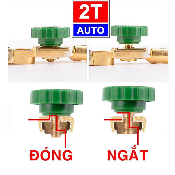 Thiết bị ngắt-nối đóng-mở cực bình ắc quy chuyên dụng cho ô tô xe hơi:  SKU:193