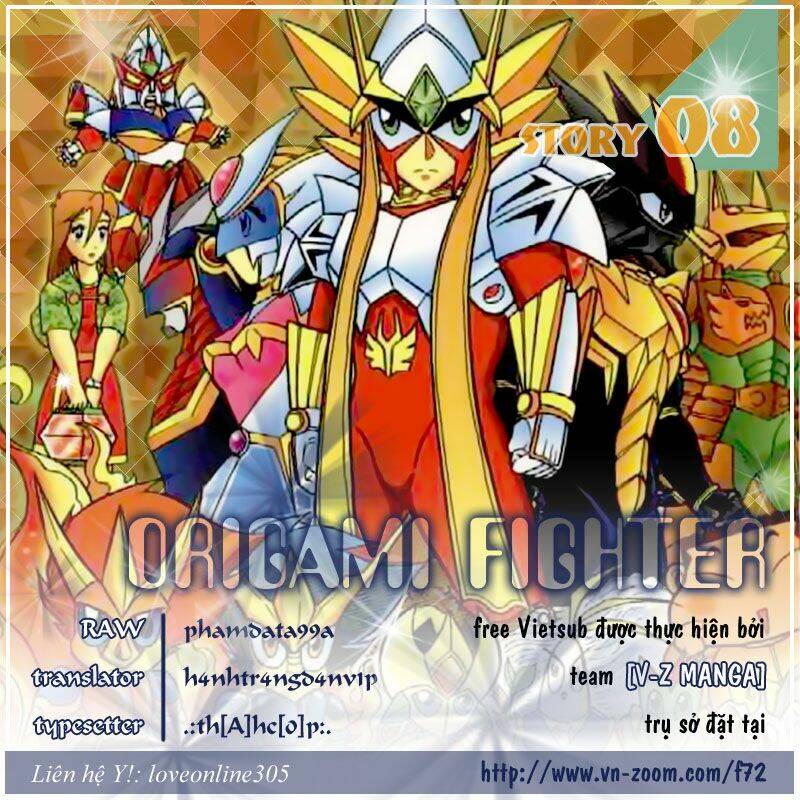 hiệp sĩ giấy - origami fighter chapter 8 1