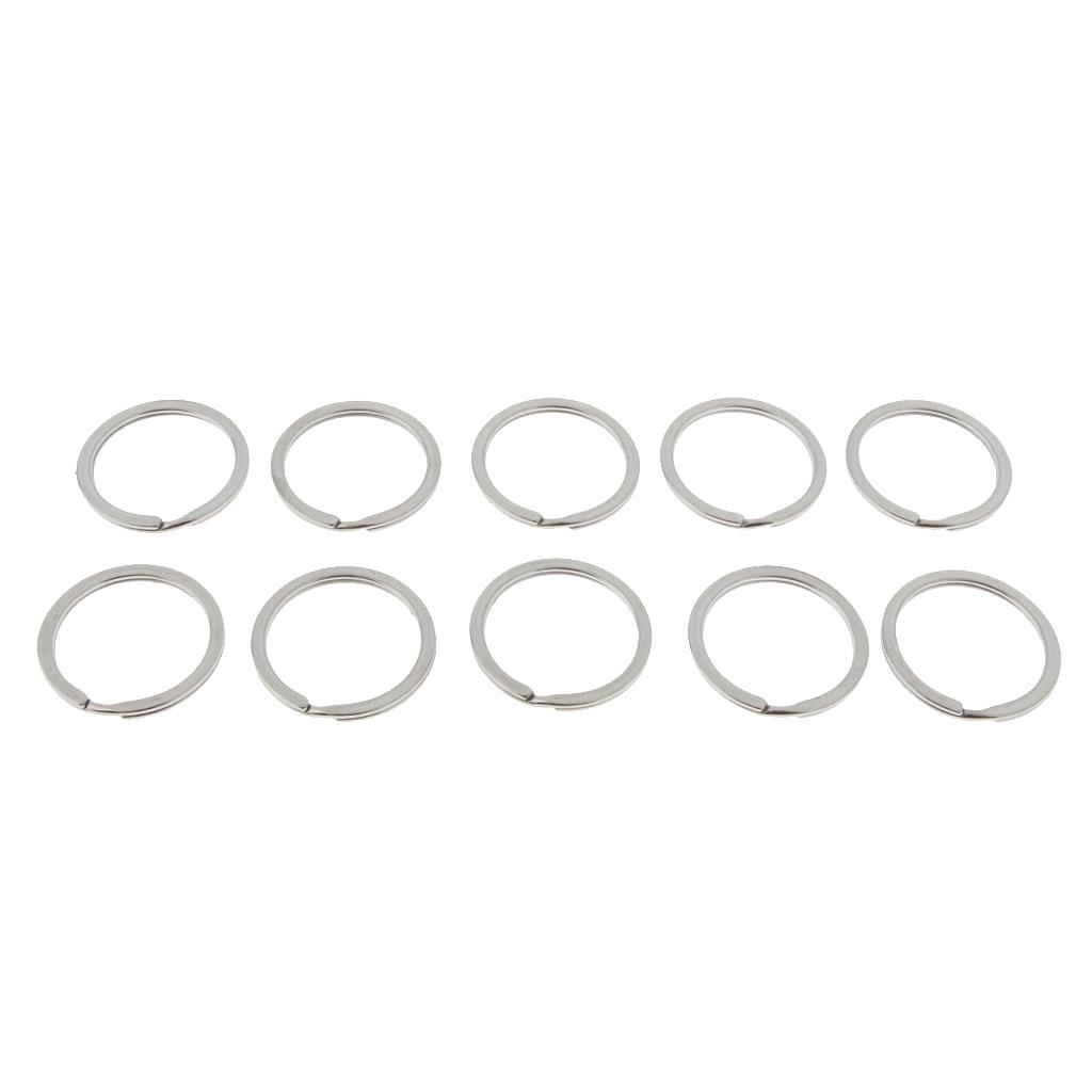Multipurpose 10 Pieces O Ring Sports Key Chain Buckle Holder Camping