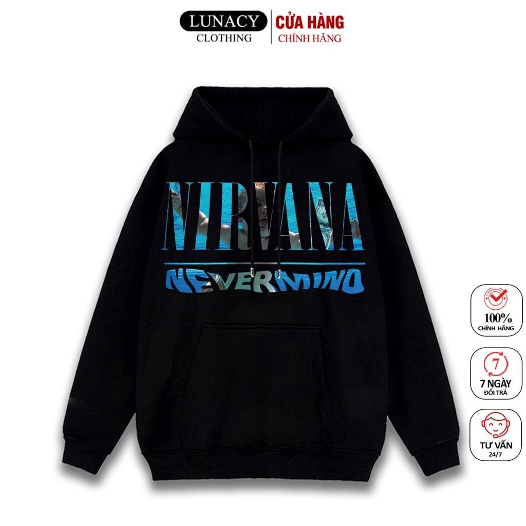 Áo Khoác Hoodie Nỉ Có Mũ Form Rộng NVM Unisex Nam Nữ Ulzzang LUNACY