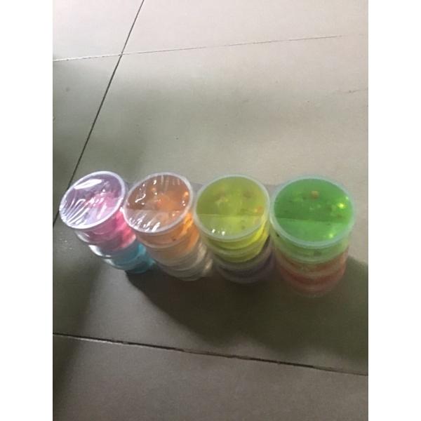 Compo hộp Slime dẻo 12 hủ lớn