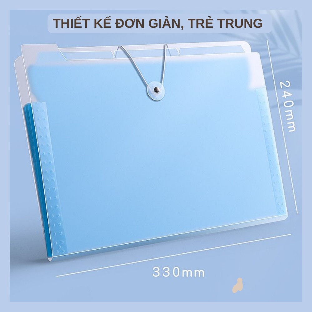 File đựng tài liệu A4 / Túi tài liệu A4 4-8-12 ngăn phân trang – lưu trữ tài liệu