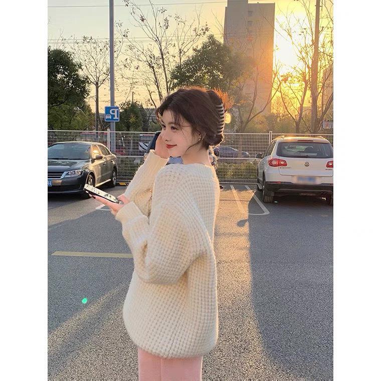 Áo Sweater chất len dày sụ khách ơi