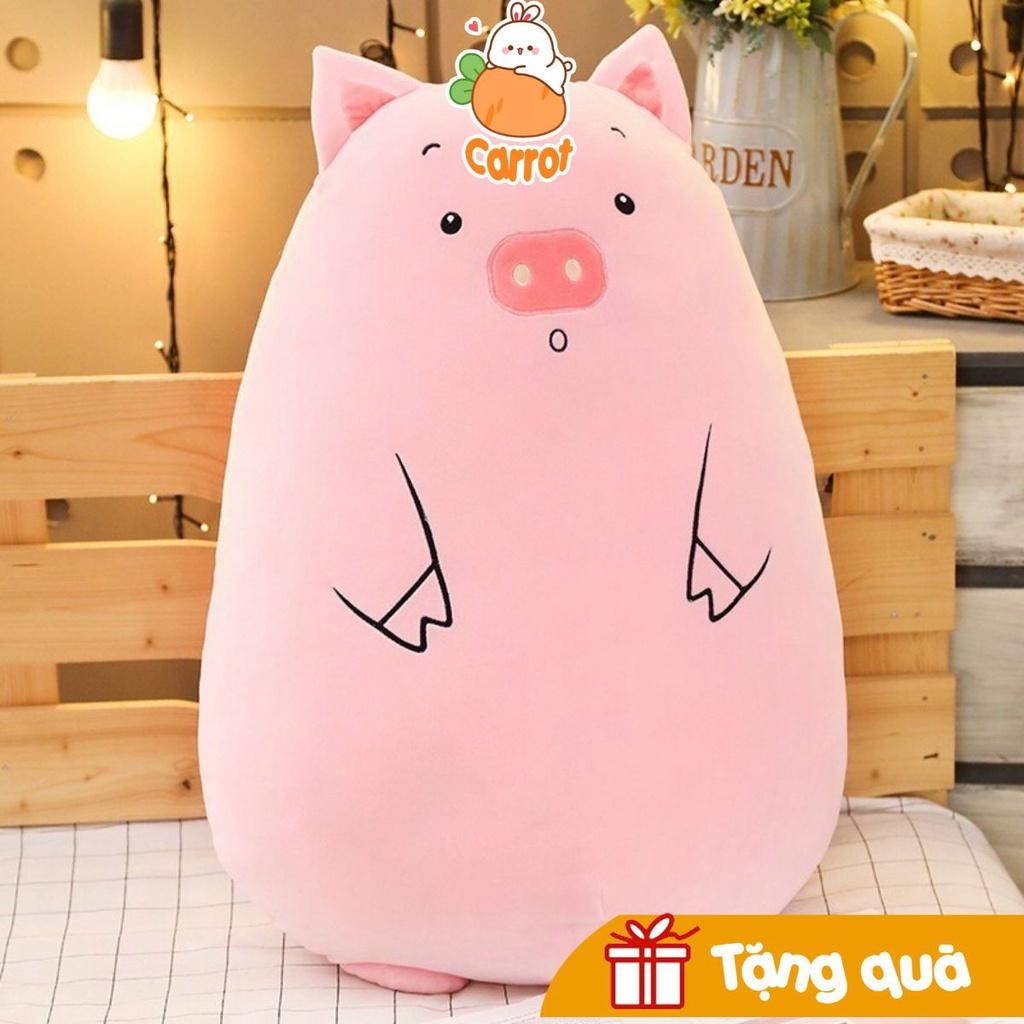 Gấu Bông Heo Animal Màu Hồng Siêu Mềm size 50cm