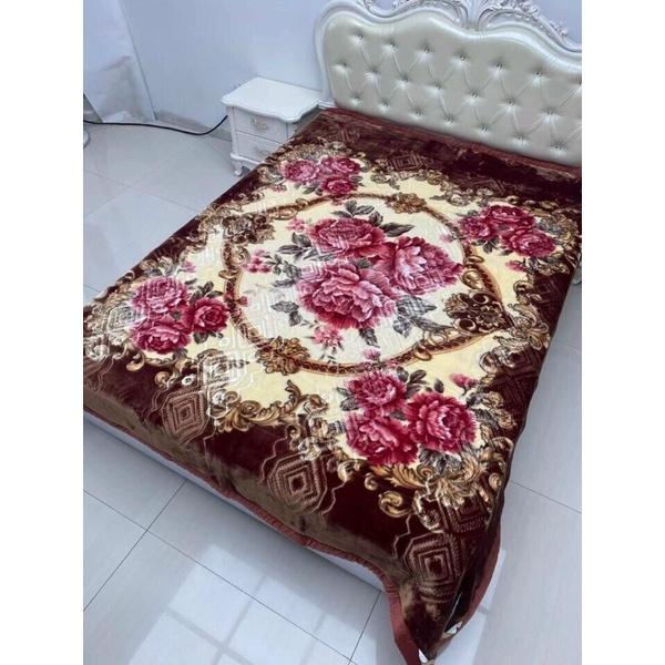 Chăn băng lông tuyết nhung Thái siêu ấm xịn xò 3kg 4kg 5kg