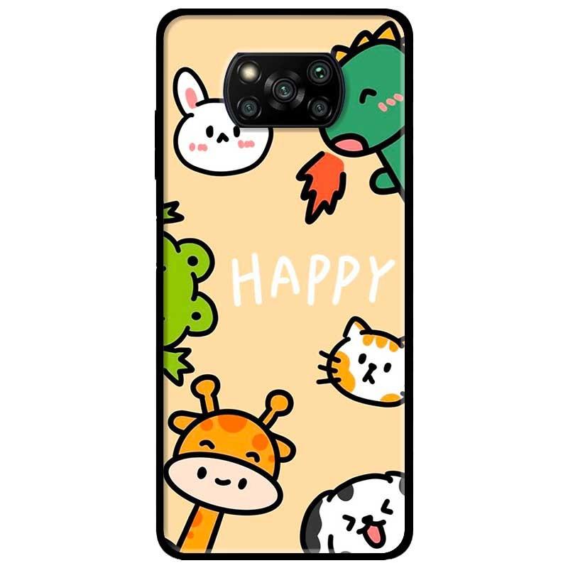 Ốp lưng dành cho Xiaomi Poco X3 mẫu Hoạ Tiết Khủng Long