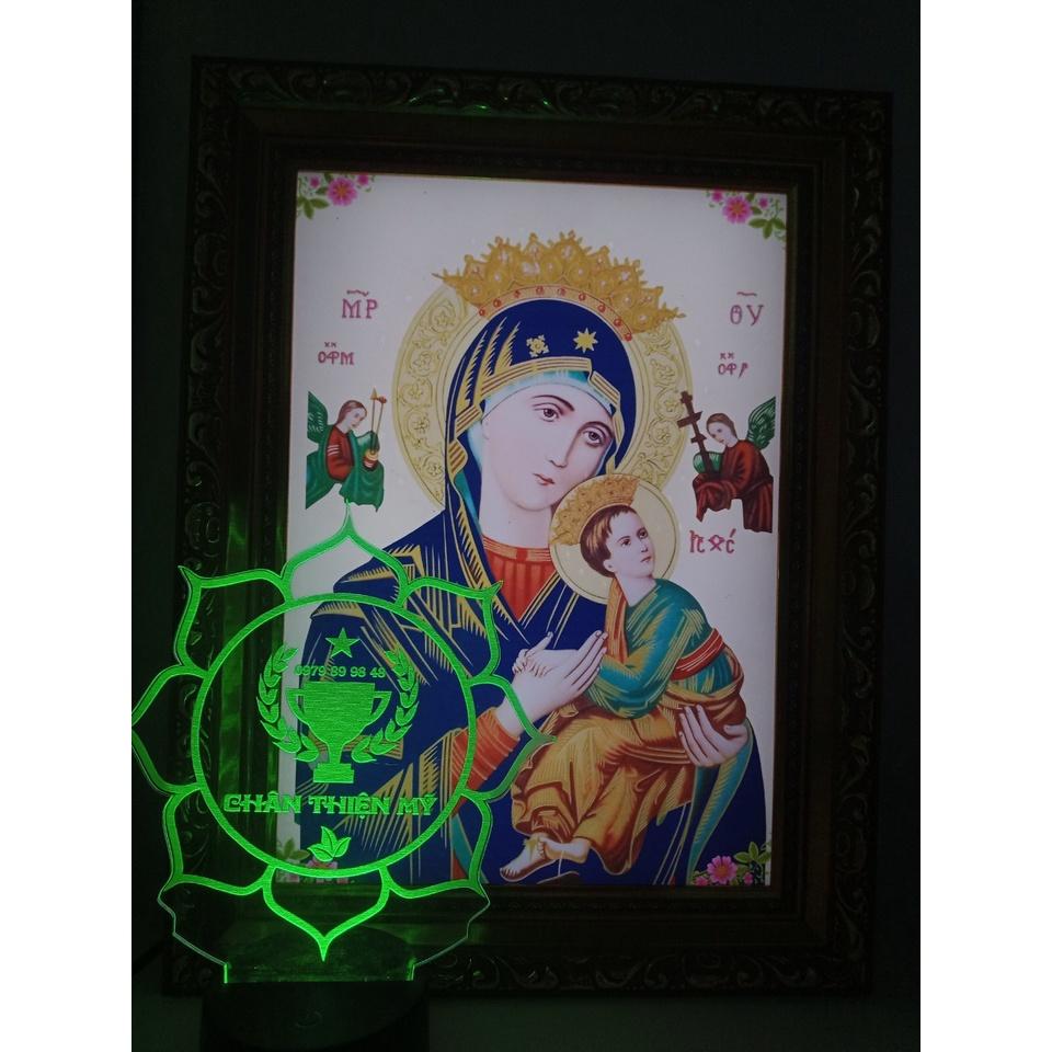 Tranh điện Mẹ Hằng Cứu Giúp