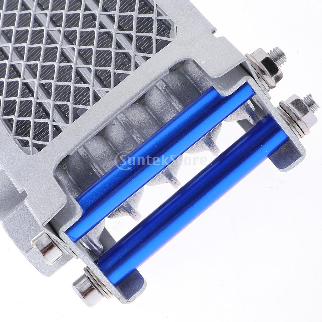 Engine Oil Cooler Kit Radiator Sliver for 125cc 140cc Motorbike Pit Bike