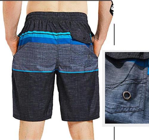 Quần shorts đi biển nam vải dù, phong cách