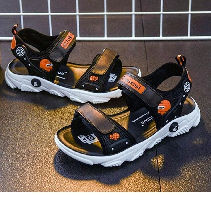 Giày sandal dành cho bé trai đế mềm kiểu Hàn Quốc
