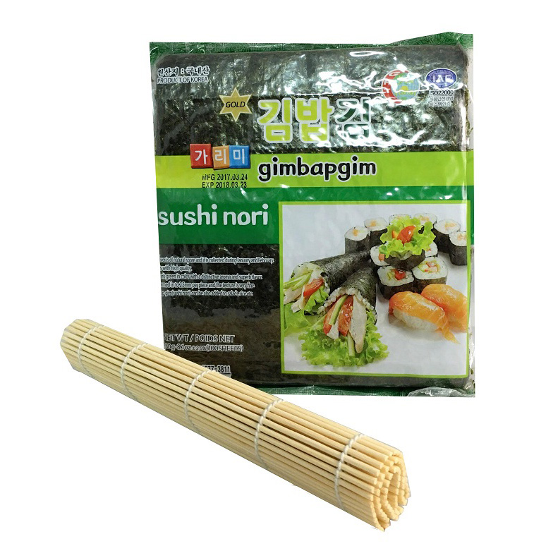 Mành cuốn kimbap, shushi Hàn Quốc