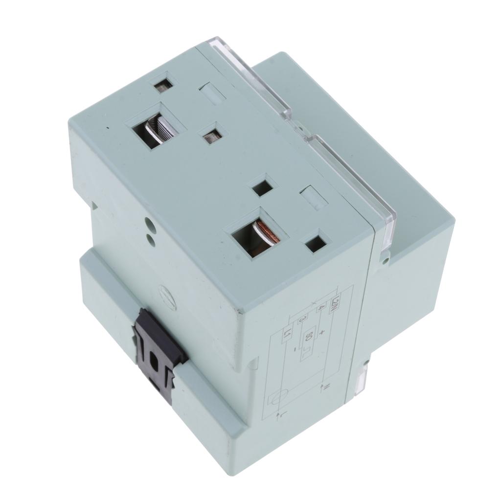 Xuất Khẩu Loại MÀN HÌNH LCD 35mm DIN Đường Sắt Tiêu Chuẩn Năng Lượng Điện Tử Đồng Hồ Thông Minh 50-60Hz