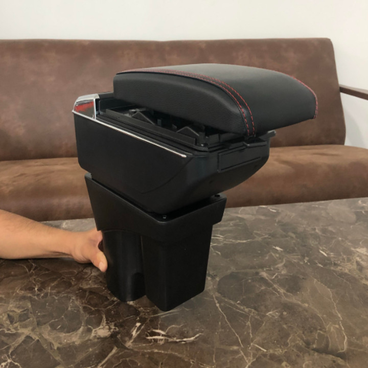 Hộp tỳ tay dành cho ô tô, xe hơi Honda City 2014 - 2019 tích hợp 7 cổng USB DUSB-HDCTY