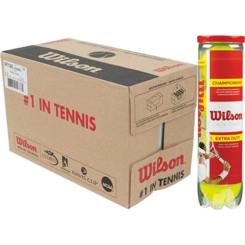 Bóng Tennis Wilson Championship Extra Duty Năm 2021 – Hộp 4 quả | WRT110000