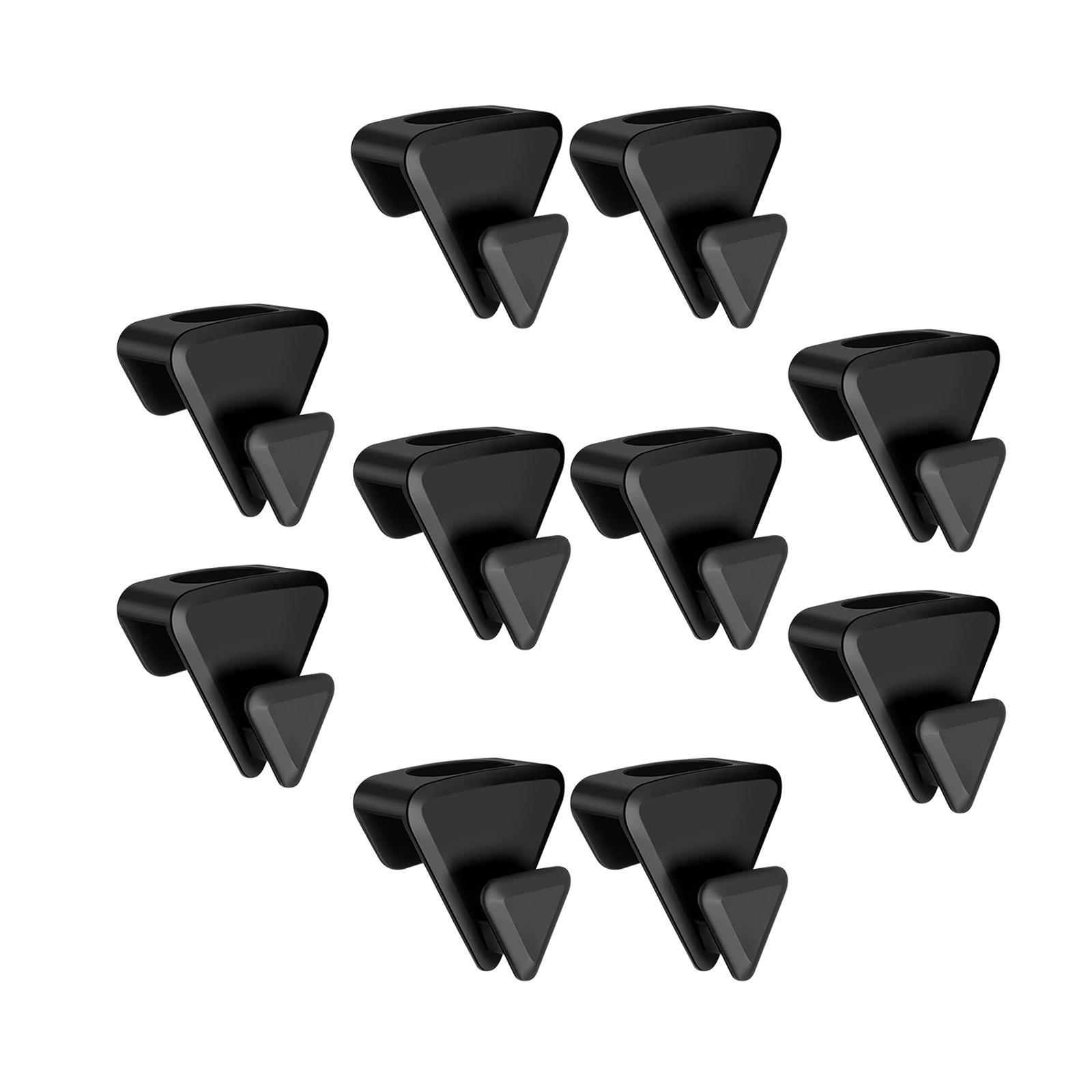 10 Pieces Heavy Duty Clothes Hanger Connector Hooks for Coats Belts Scarves