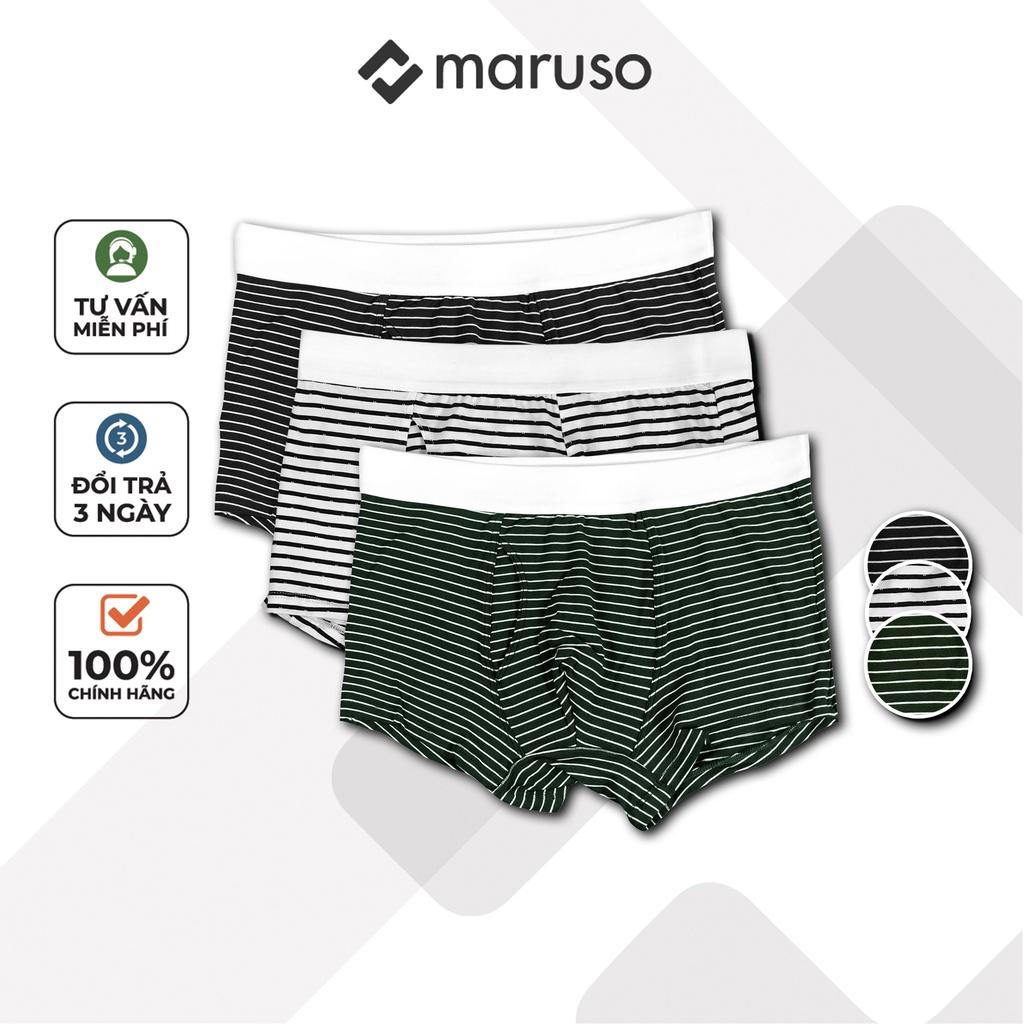 Quần lót nam cao cấp vải cotton combo quần lót nam boxer co giãn 4 chiều thoáng khí QBXK01