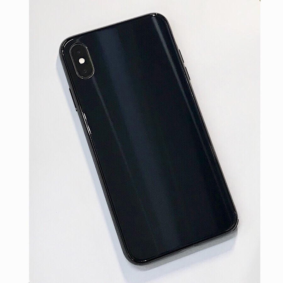 Ốp lưng iPhone Xs Max hiệu VIVA Vaso glass 9H / 6D - Hàng Nhập Khẩu