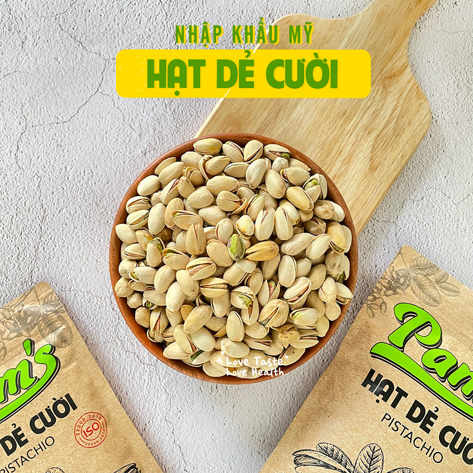 Hạt Dẻ Cười Nhập Khẩu Mỹ Pams Hạt Dẻ Cao Cấp Không Tẩy Trắng, Béo Bùi, Không Mềm Yểu Hạt