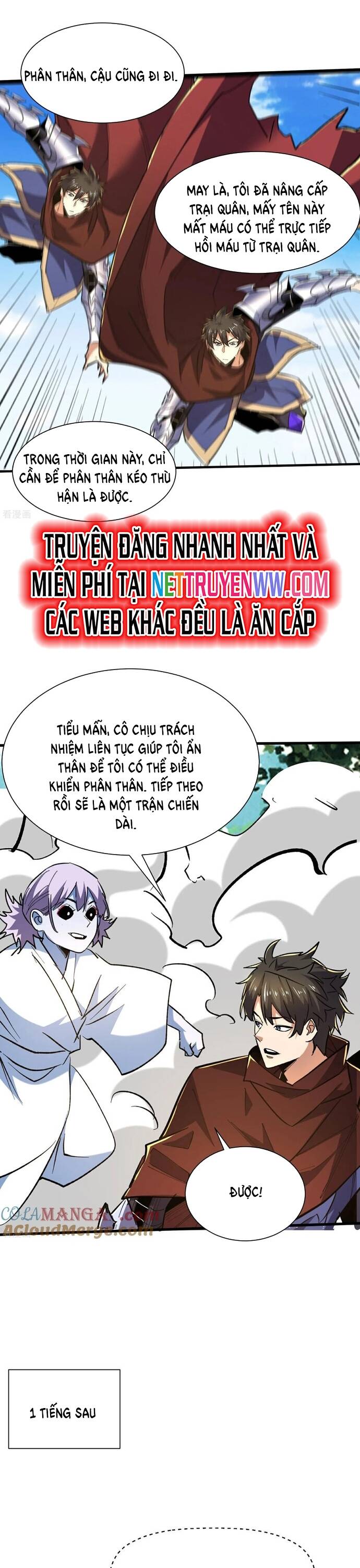 từ dã quái bắt đầu thăng cấp chapter 82 5