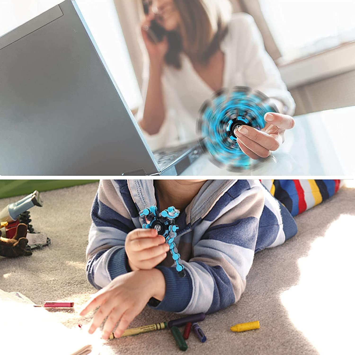Đồ chơi spinner fidget có thể biến dạng, đồ chơi chống căng thẳng DIY DIY vui nhộn