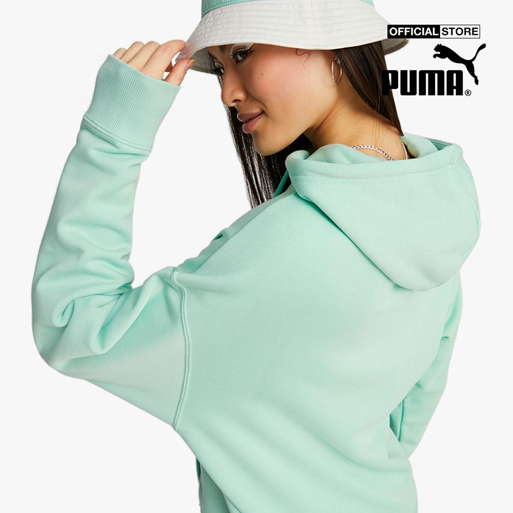 PUMA - Áo hoodie nữ tay dài SWxP Graphic 535738