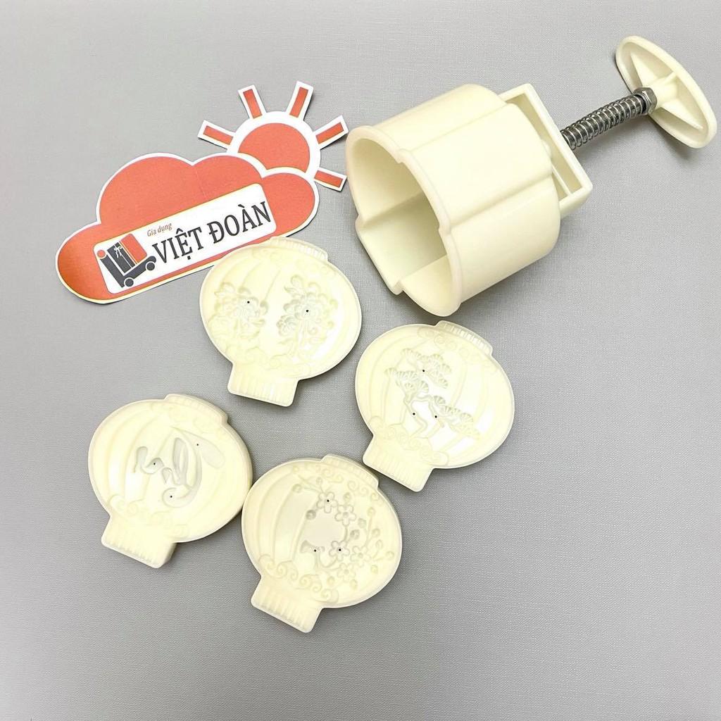 Khuôn Trung Thu 3D Siêu Sắc Nét - Hình LỒNG ĐÈN 4 mặt 150g , mẫu mới 2021