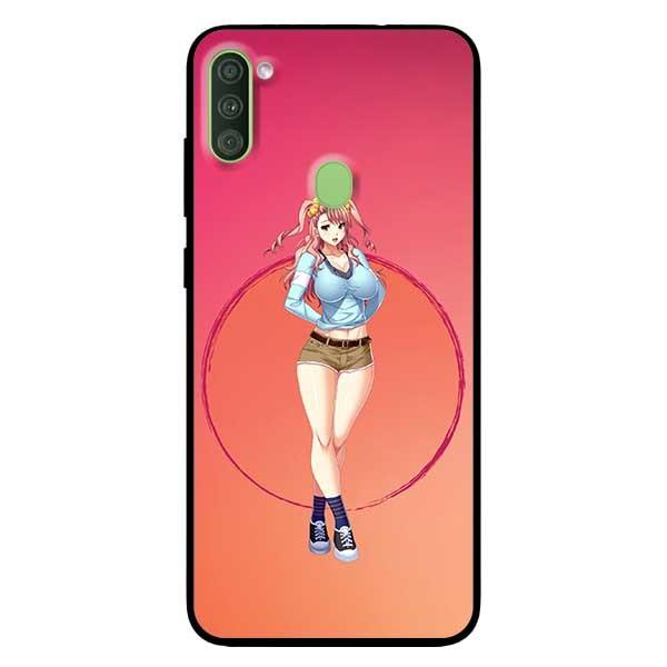 Ốp lưng dành cho Samsung Galaxy A02 - A02s - mẫu Anime Cô Gái Áo Xanh