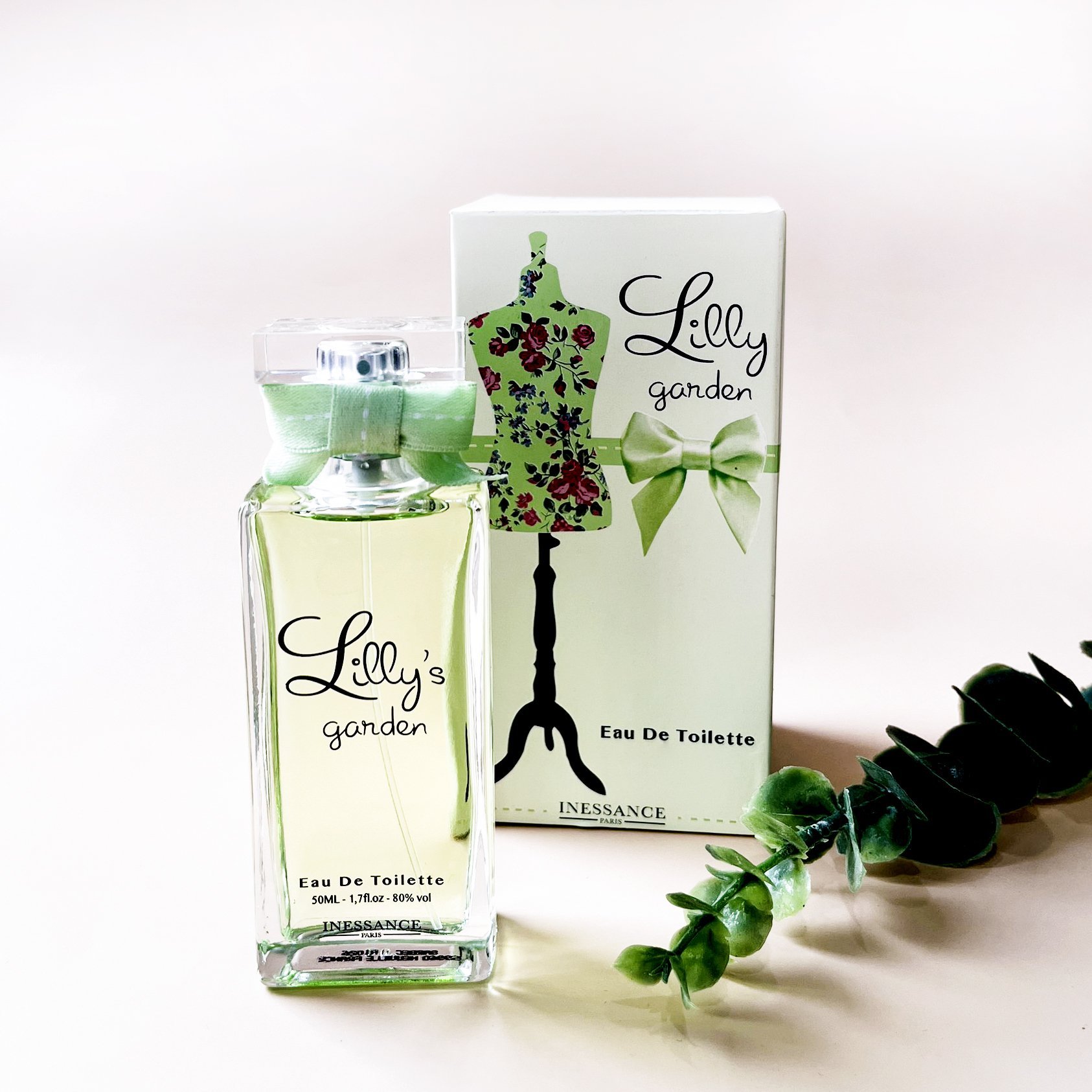 Nước hoa nữ hương hoa mùa xuân Inessance Paris Lilly's Garden 50ML