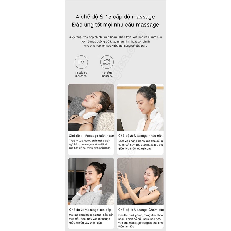 Máy massage cổ cao cấp