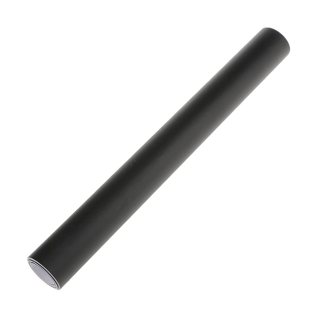 Matte Car Wrap Black Vinyl Film Sticker DIY 3D Vehicle Accessory
