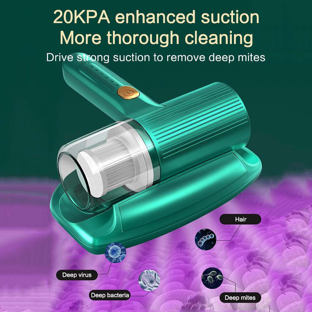 Máy Diệt Mạt Cầm Tay Không Dây 20Kpa 300W 2000Mah