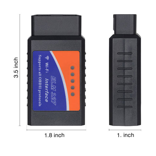 Đầu Đọc Lỗi Ô Tô  WIFI ELM327 OBD2 Kèm Đĩa