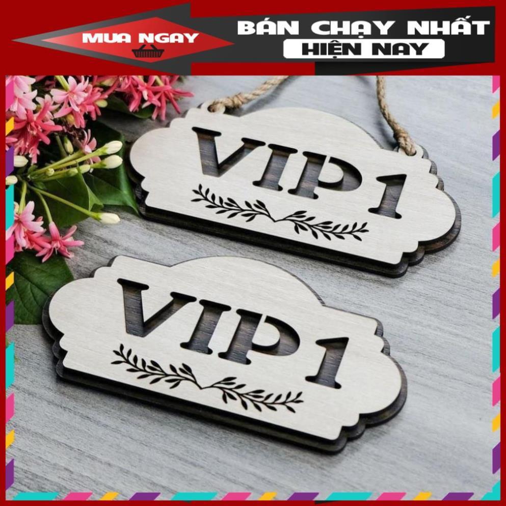 Bảng số phòng bằng gỗ cắt laser (nội dung theo yêu cầu trang trí phòng TRENDDECOR.vn