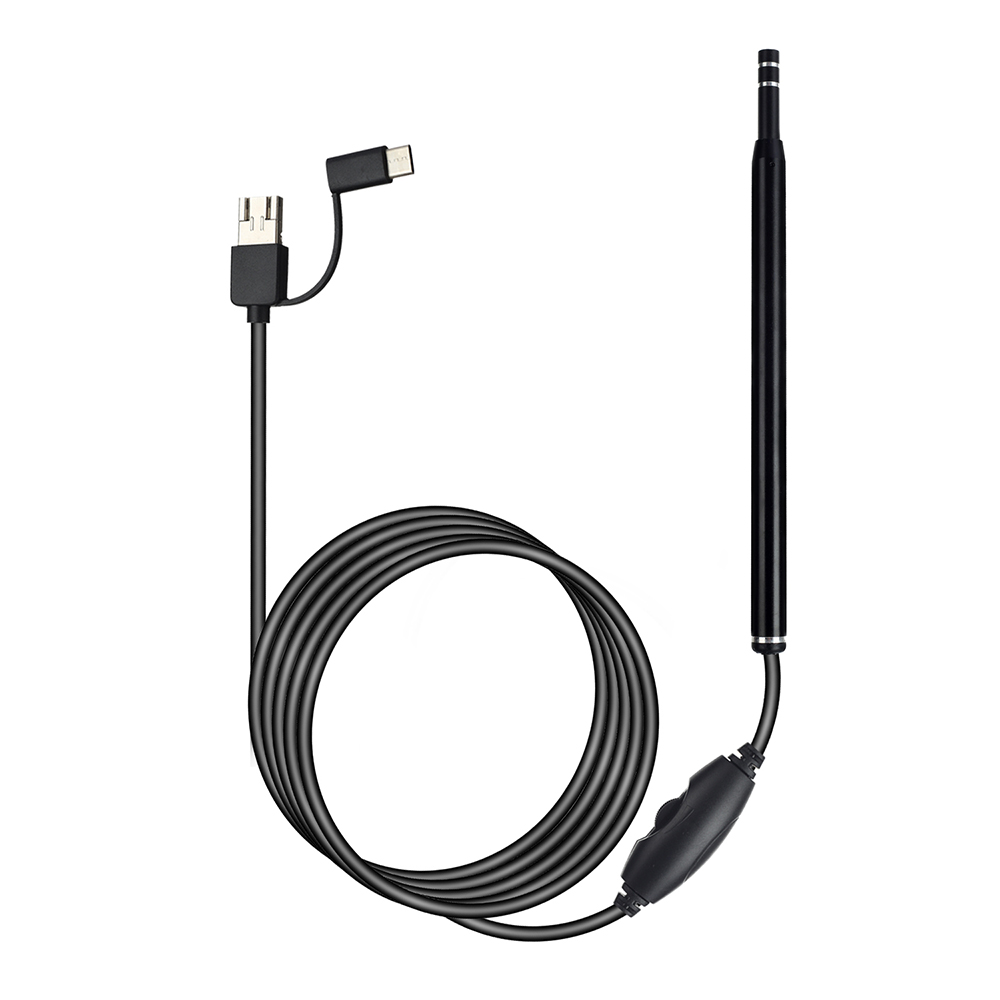 Thiết bị nội soi tai đa chức năng 3 trong 1 với máy ảnh 5.5mm với 6 mức sáng tùy chỉnh