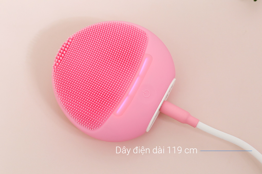 Máy rửa mặt và chăm sóc da nhạy cảm Halio Sensitive Baby Pink - Hàng chính hãng