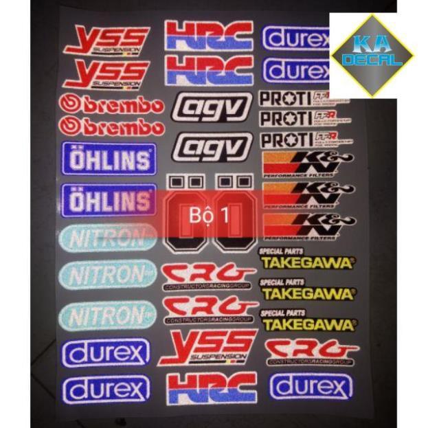 Tem tấm logo phản quang