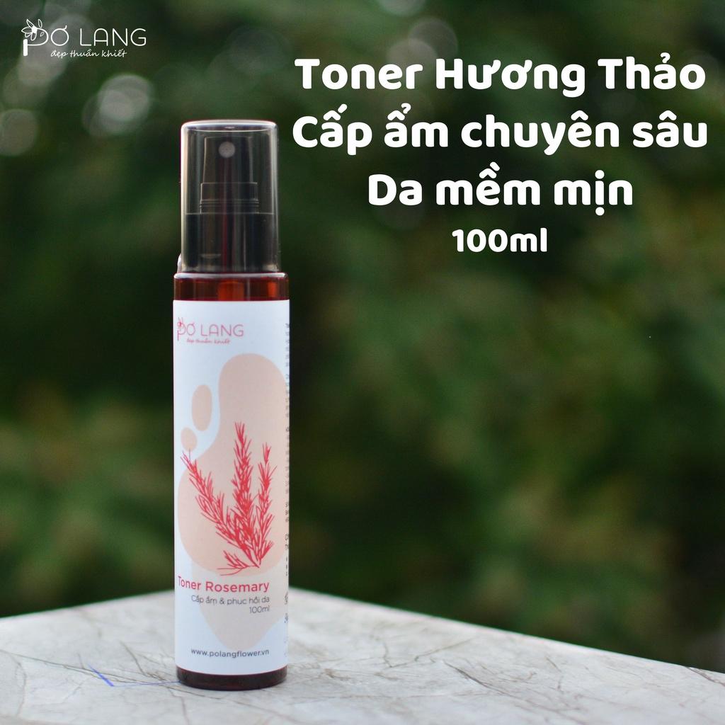 Nước cân bằng da hương thảo Toner Pơ lang cấp ẩm, phục hồi da từ thiên nhiên